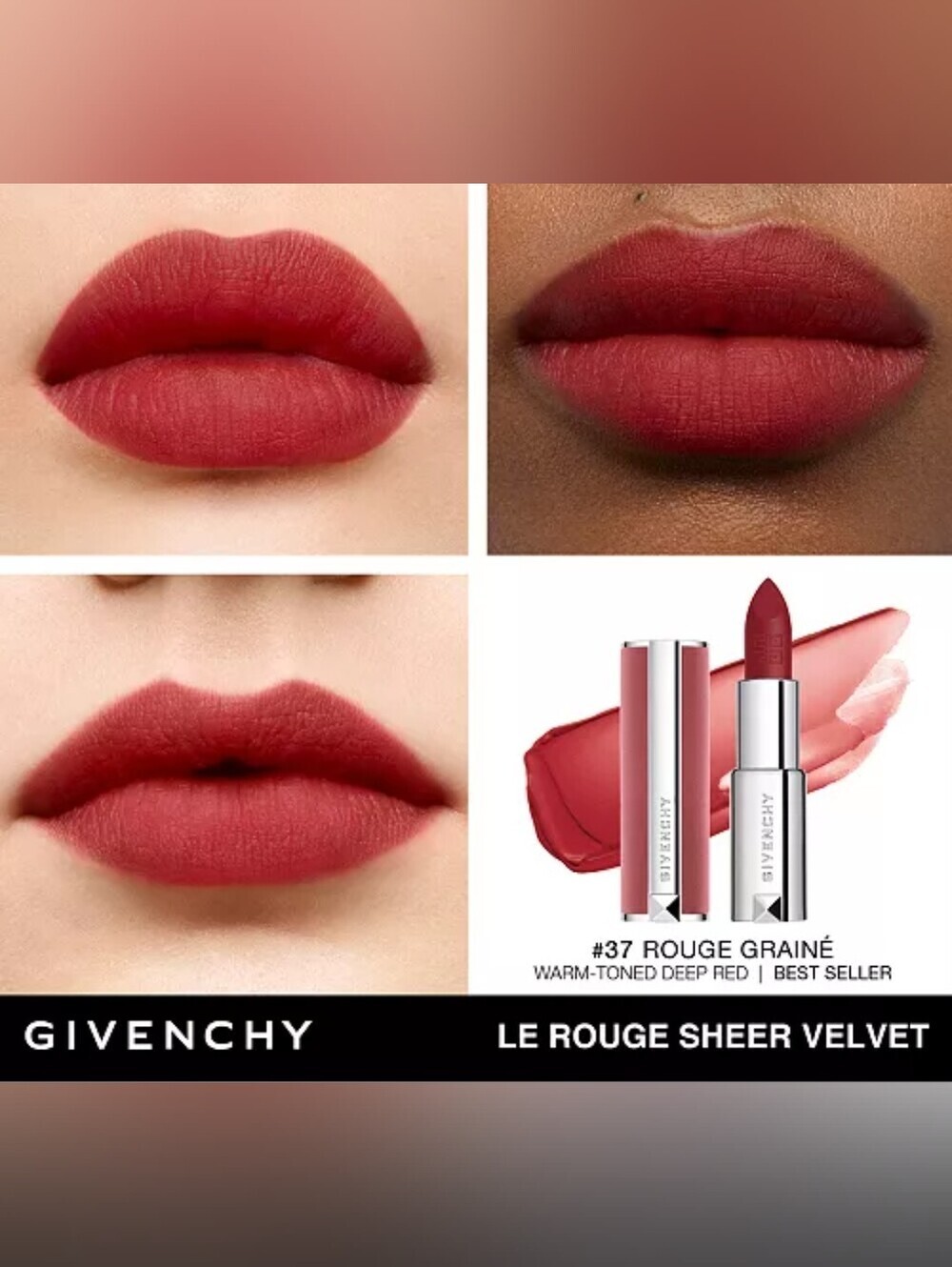 Givenchy Le Rouge Deep Velvet . - Picture 2 of 4